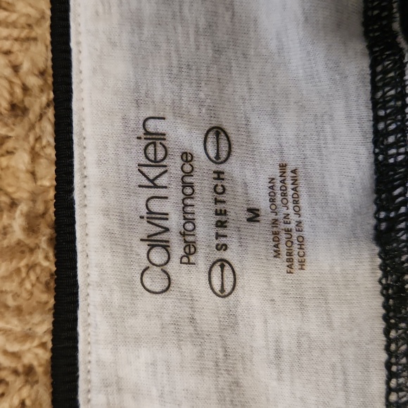 Calvin Kline black athletic performance joggers size medium camo design - Picture 3 of 10